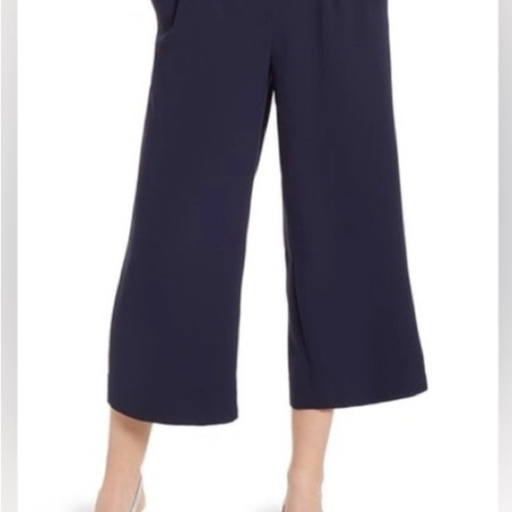 J. Crew 365 TALL navy cropped pants